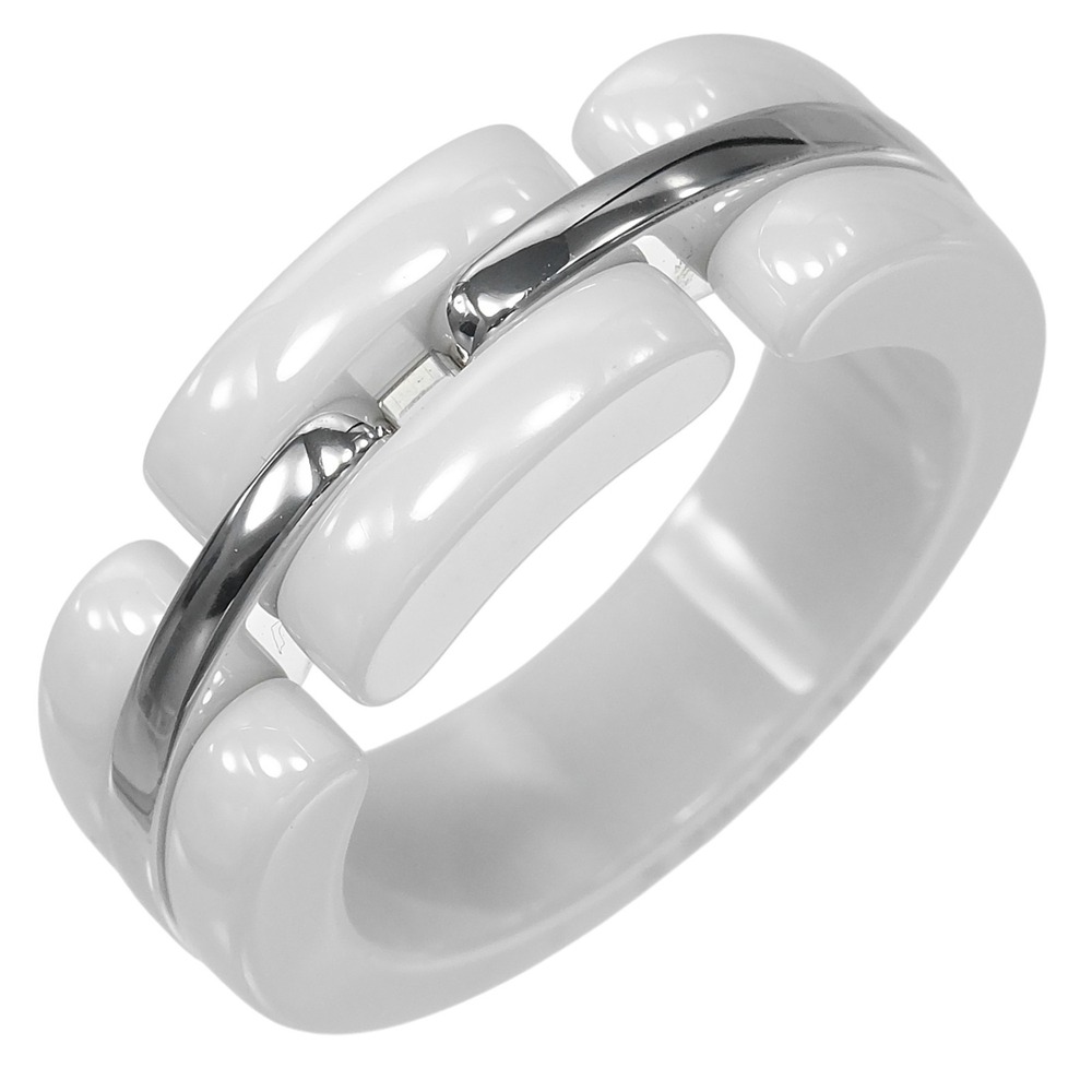 CHANEL Authentic 18k Silver Ring